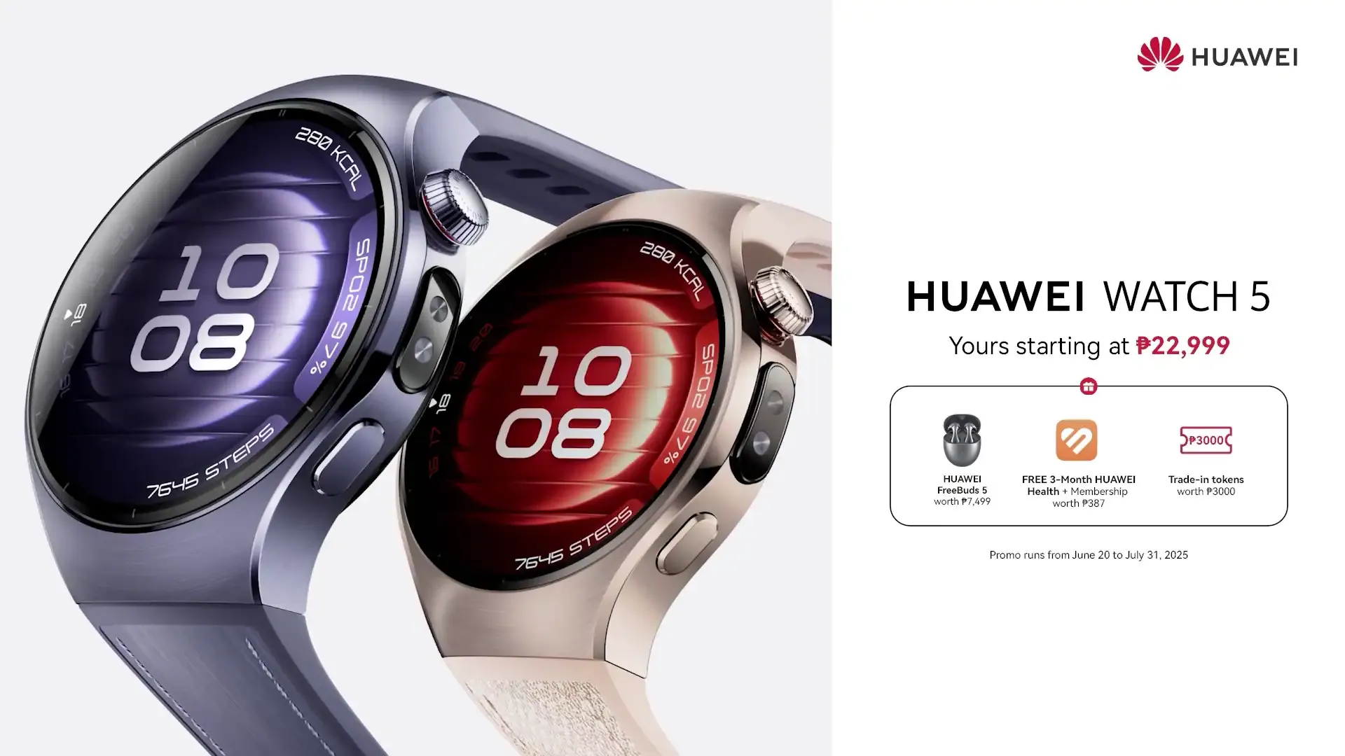 HUAWEI WATCH 5 First Sales HUAWEI WATCH 5 First Sales