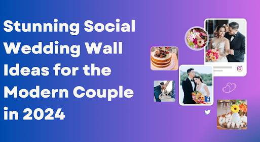 social wedding wall