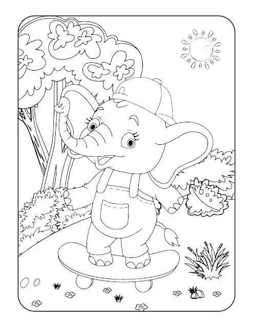 Discover the Top Elephant Coloring Pages for Kids: Fun and Educational Activities!