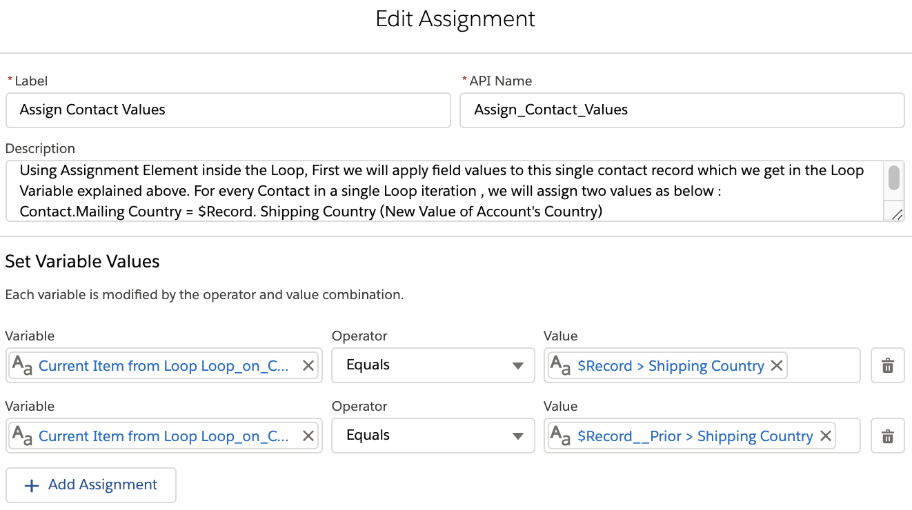 Update Records from Flow Loops in Salesforce