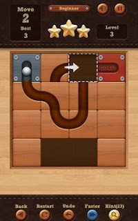 Download Game Roll the Ball - Slide Puzzle MOD APK Full Version v1.7.0