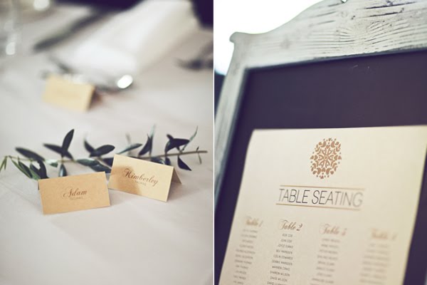 Custom wedding stationery design including table seating plan 