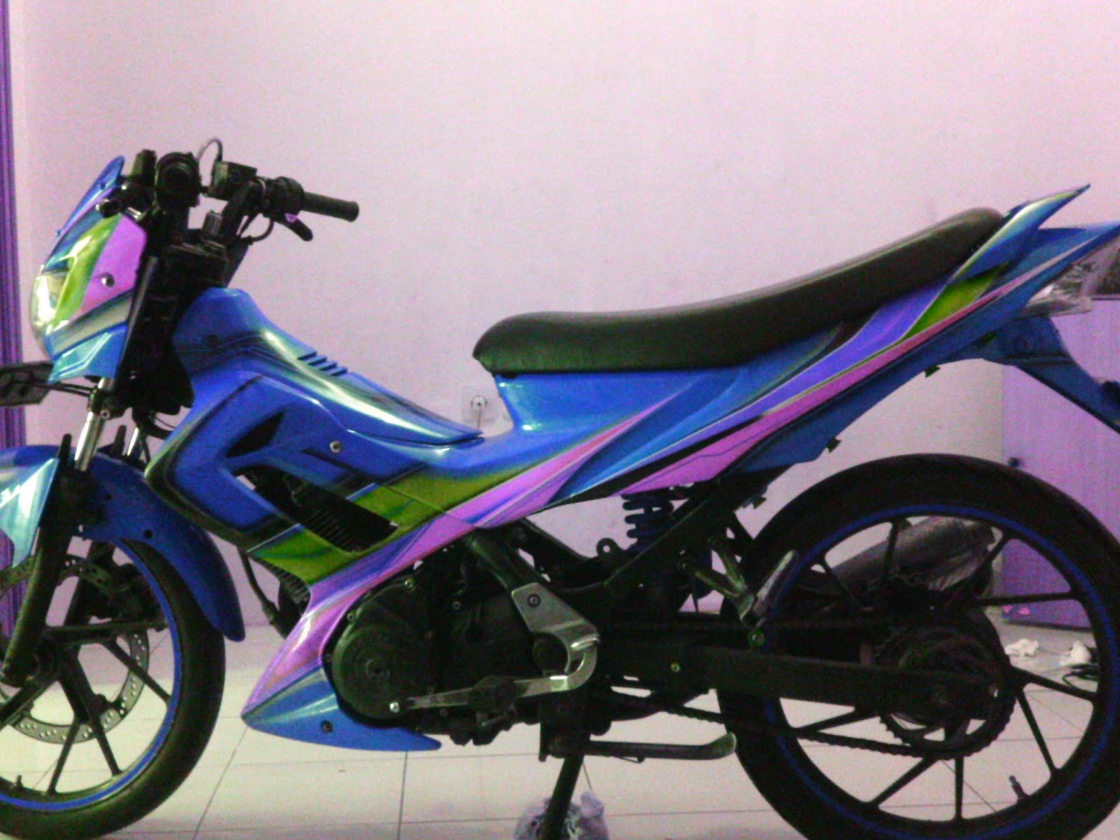 Modifikasi Satria Fu 2009 Simpel Modifikasi Satria F Gaya Medan