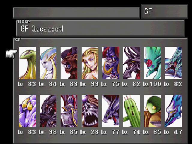 Semua GF Final Fantasy 8