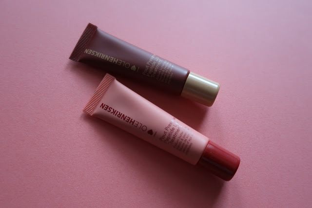 Ole Henriksen Pout Preserve Hydrating Peptide Lip Treatment In Cocoa Creme, Strawberry Sorbet Review, Photos, Swatches