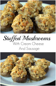 Home Remedies RX- Stuffed Mushrooms-Treasure Hunt Thursday- From My Front Porch To Yours