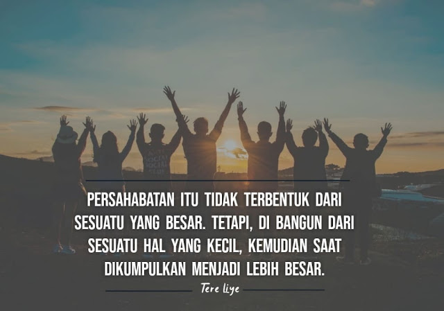 kata kata tere liye tentang sahabat