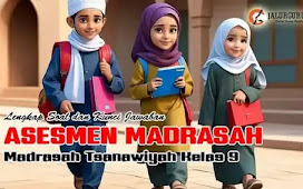 Soal AM Bahasa Sunda MTs Kelas 9 Tahun 2025, Kunci Jawaban