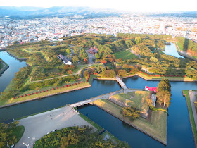 view from Hokkaido Hakodate Goryokaku Tower. Tokyo Consult. TokyoConsult.