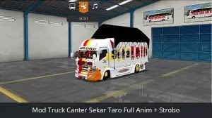 Truck sekar taro full anim dan strobo