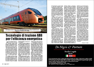 LUGLIO 2019 PAG. 44 - Tecnologie di trazione ABB per l’efficienza energetica