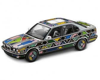 Art Car Esther Mahlangu BMW 535i, 1991 miniature