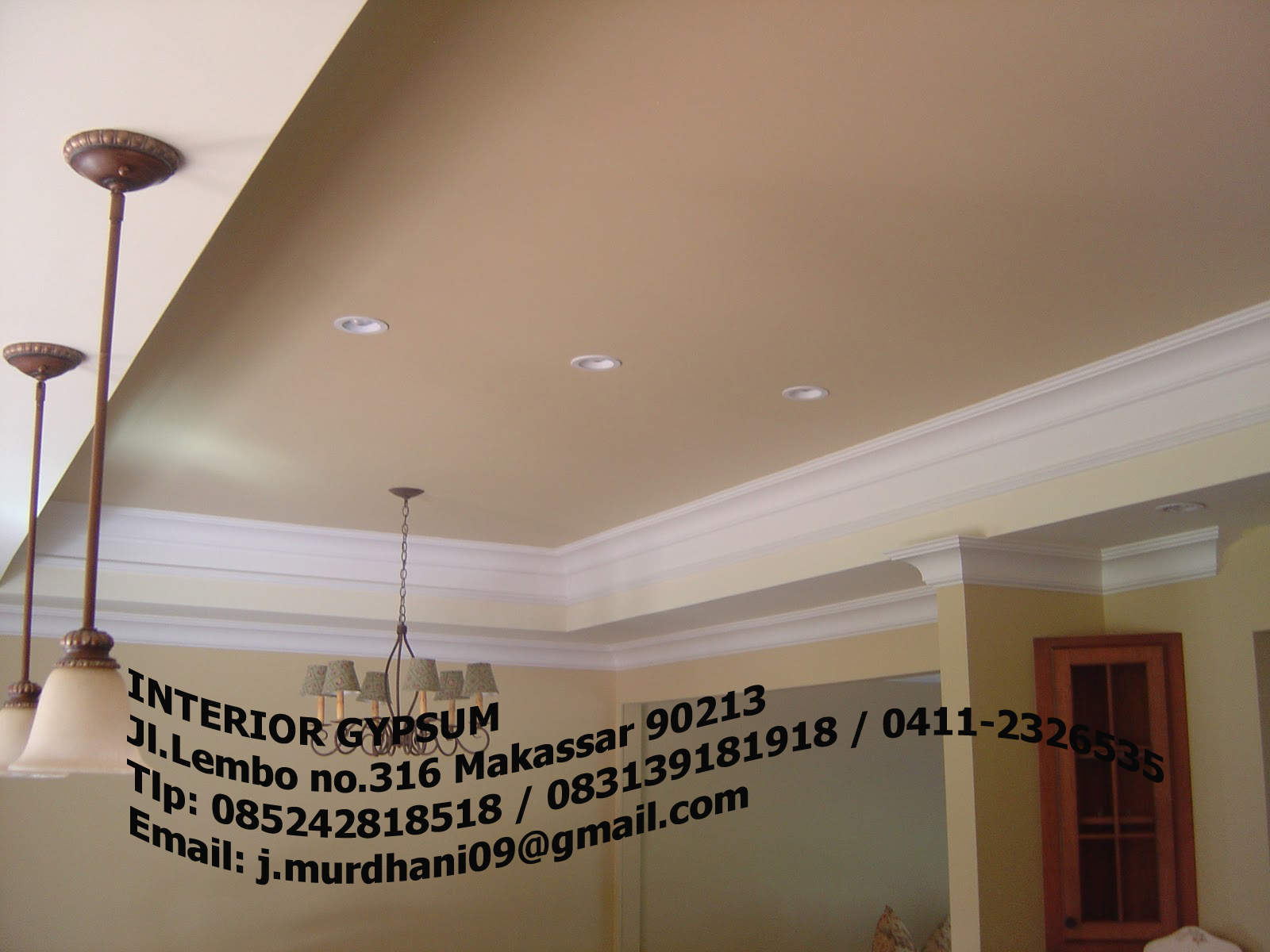 CONTOH GAMBAR LIST PLAFON GYPSUM