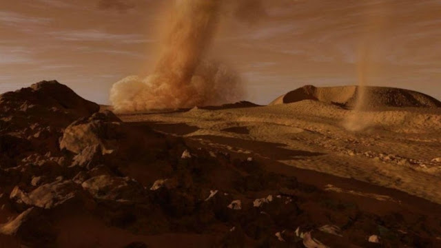 Жизнь на Марсе. Пылевые бури