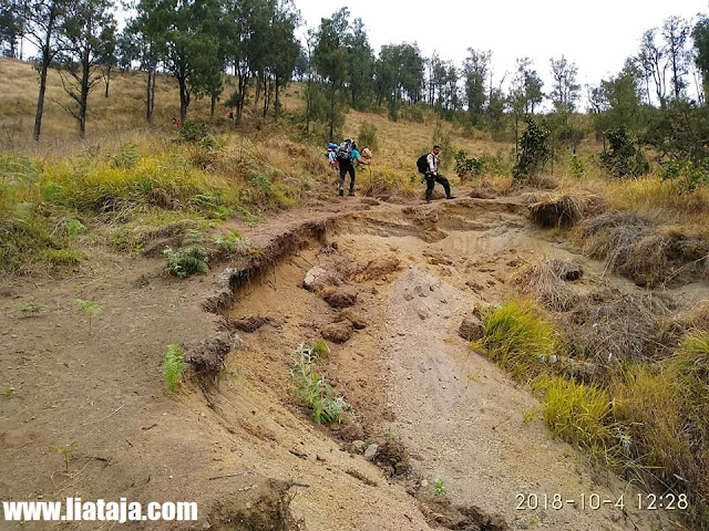 Foto Kondisi Gunung Rinjani Setelah Gempa Lombok - liataja.com