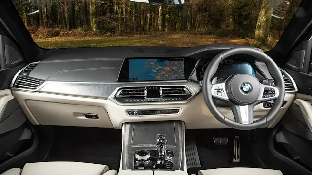 BMW X5 इंटीरियर dashbord