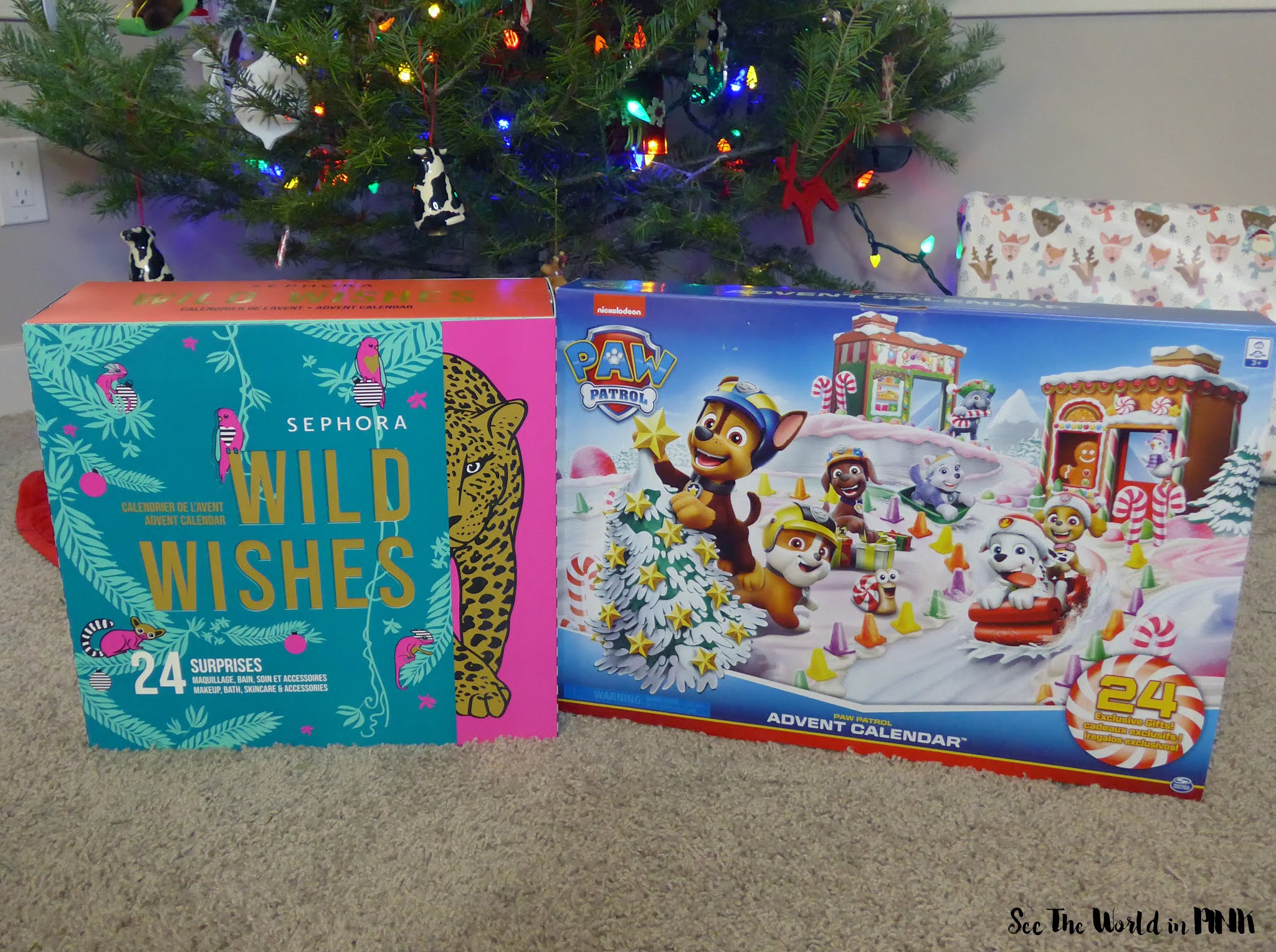 Family Advent Calendars ~ Sephora Collection, Kin + Pod Chocolate, Yawn Brew Hot Chocolate and Paw Patrol!