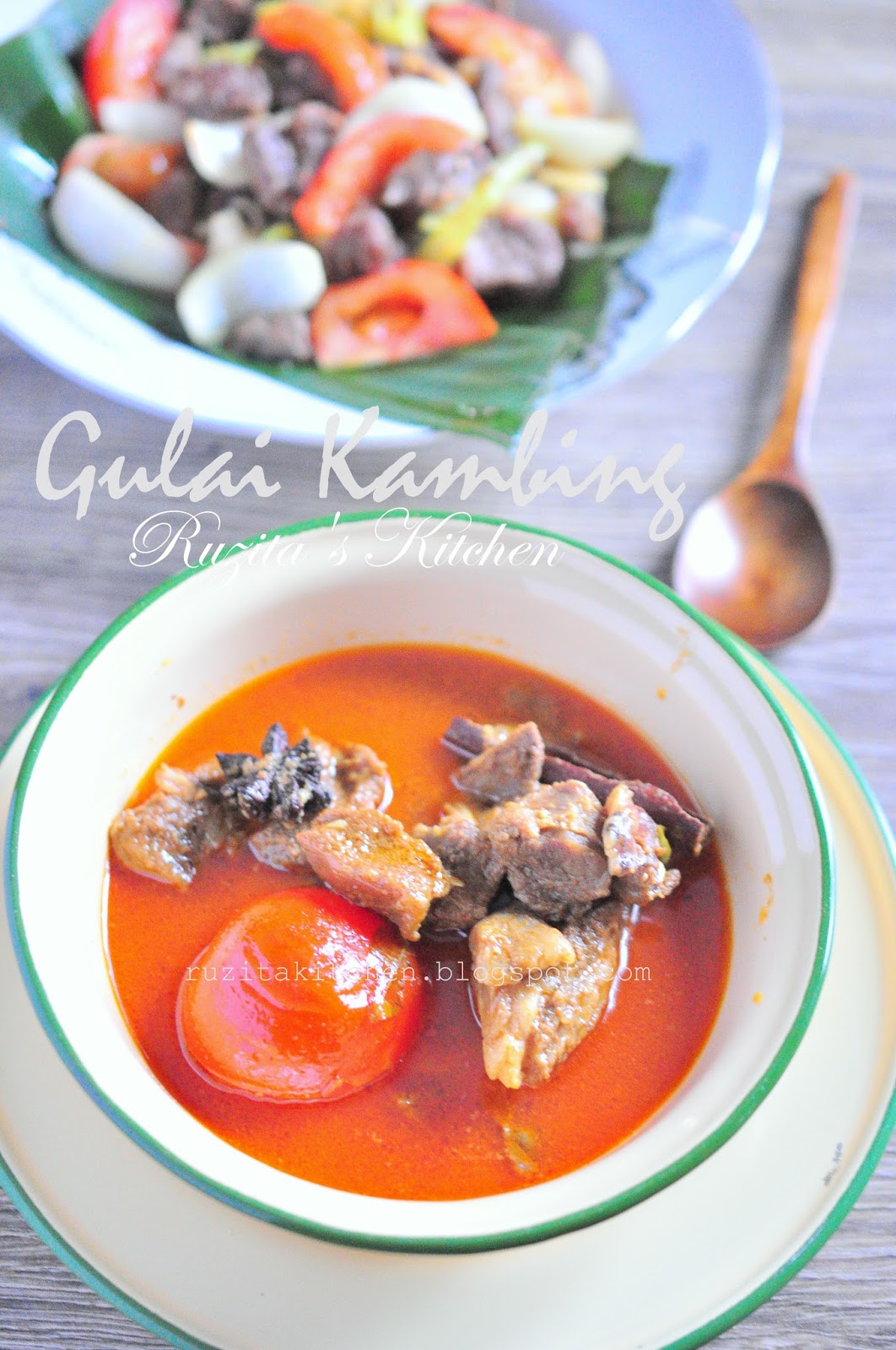 Ruzita's Kitchen: KARI KAMBING