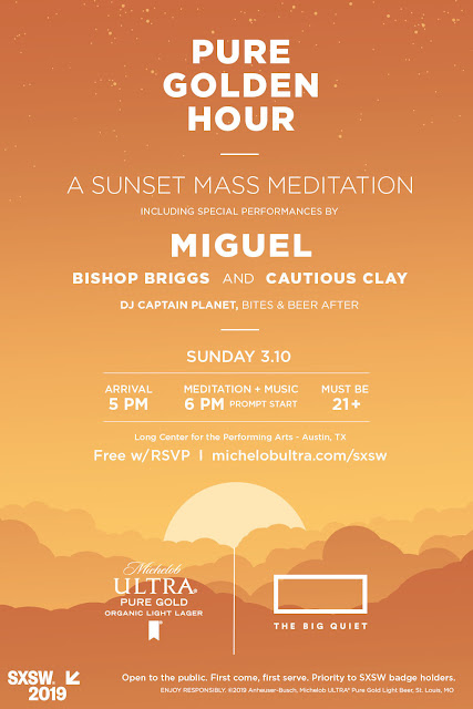 Michelob Ultra Pure Gold Brings The Calm To South By Southwest With Pure Golden Hour