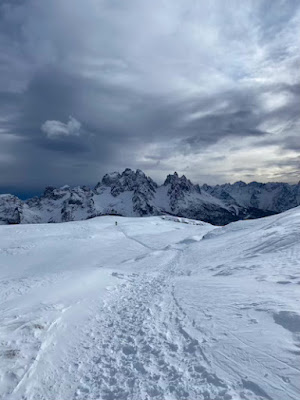 Monte Piana con la neve