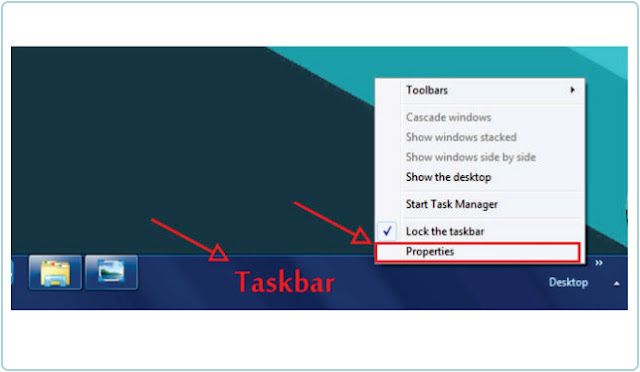 Cara Memindahkan Taskbar Ke Samping,  Atas / Bawah Di Windows