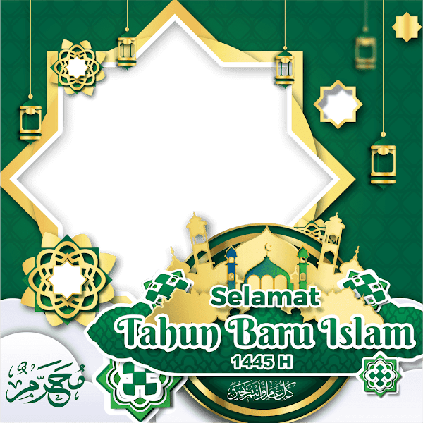 Link Twibbonize Tahun Baru Islam Hijriyah 1 Muharam 1446 - 7 Juli 2024 id: tbmuharram1443h