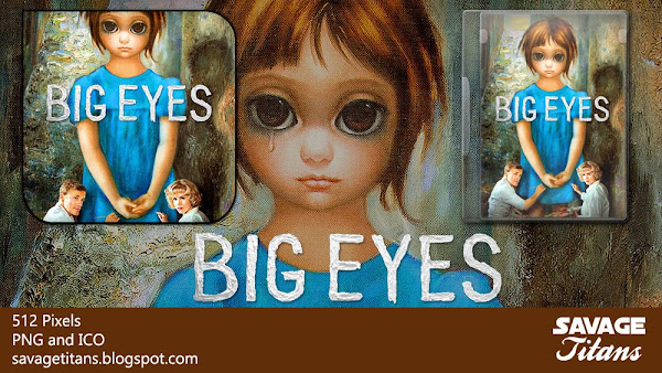 Big Eyes (2014) Movie Folder Icon