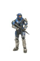 McFarlane Toys Halo Reach Series 2 - Carter Action Figure Blue