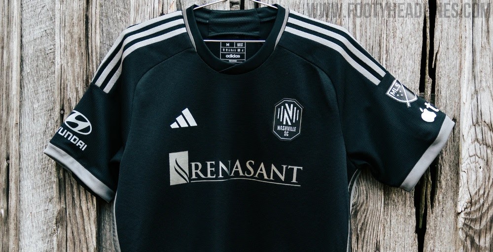 Nashville SC 2023 Away Kit Released - Johnny Cash Tribute - Footy