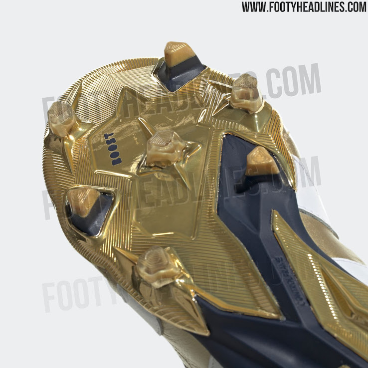 Gold Adidas Predator Accelerator Zinedine Zidane 2019 ...