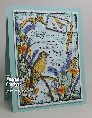 ODBD "Finch Collage" Designer Angie Crockett