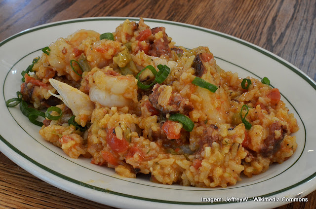 Jambalaya, prato típico de Nova Orleans