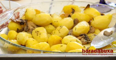 Receita de Batatas Assadas no forno com Alecrim – horadabuxa