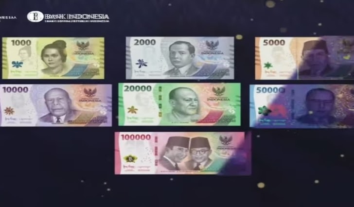 Resmi! Bank Indonesia Resmi Luncurkan 7 Pecahan Uang Kertas Baru Tahun Emisi 2022, Lihat Penampakannya