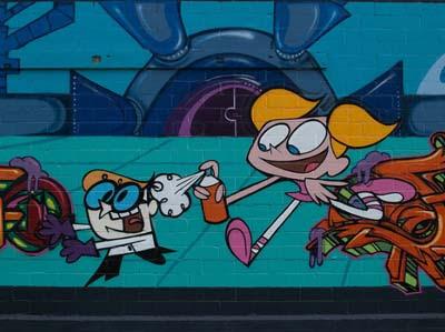 Graffiti Character, Cartoon Graffiti