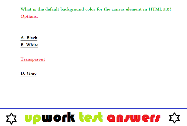 upwork html5 test answers no 5