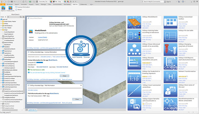 CADsys plugins 2021 for Autodesk Products