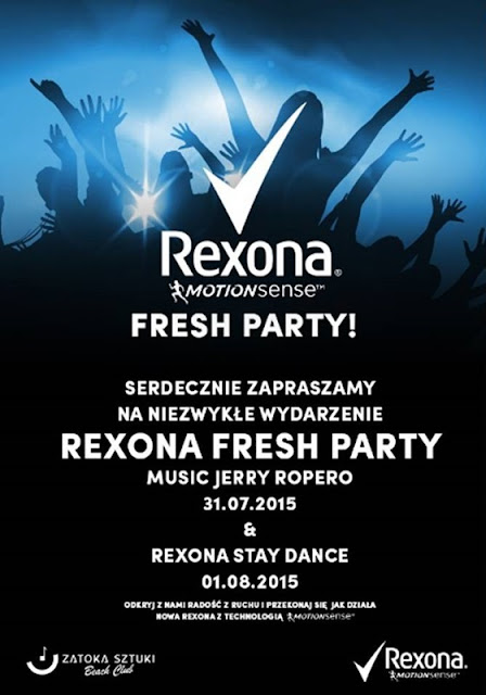 Zapraszam na imprez ę Rexona fresh party! :) 