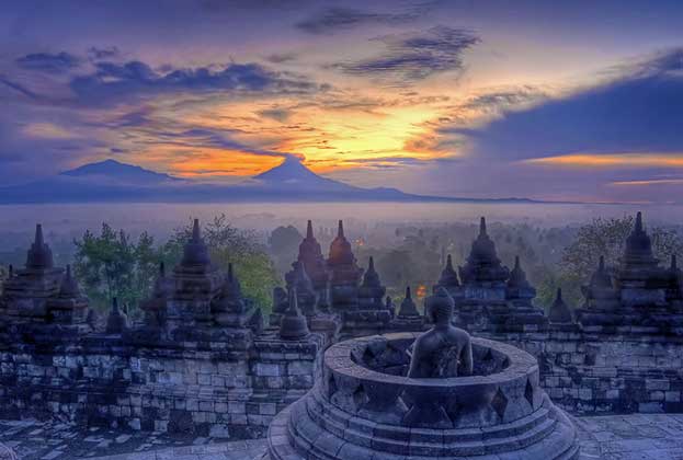 Borobudur Temple Compounds Indonesia Heritage