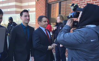 Planned Parenthood investigator David Daleiden walks into the courthouse last year in Houston.