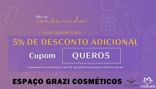  PROMOÇÃO NATURA MÊS DO CONSUMIDOR