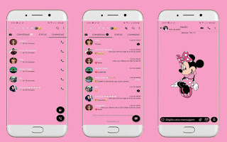 Minnie Theme For YOWhatsApp & Fouad WhatsApp By Leidiane