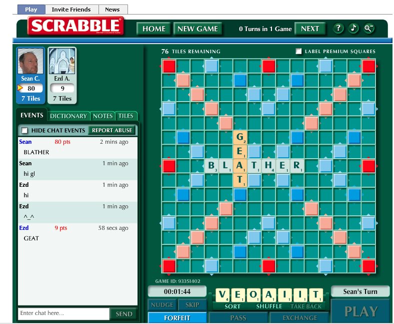 AiraniEz's Life: SCRABBLE Di Facebook