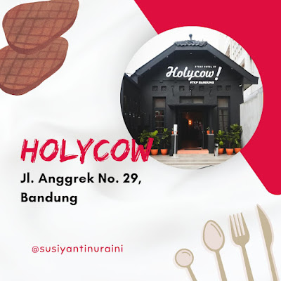 Holycow TKP baru Jalan Anggrek no. 29 Bandung