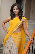 Nanditha raj latest photos in half saree-thumbnail-23