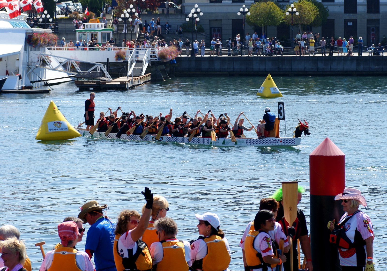 Dragon Boat Festival, Ship Point Pier, Victoria, BC, Canada