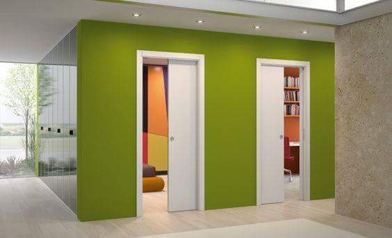 Gambar Contoh Desain Pintu Geser Rumah Minimalis Modern