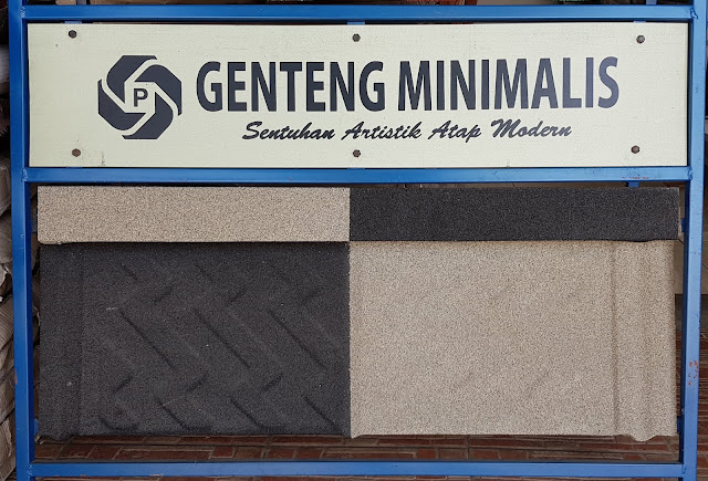 genteng  minimalis jogja / genteng flat jogja yogyakarta