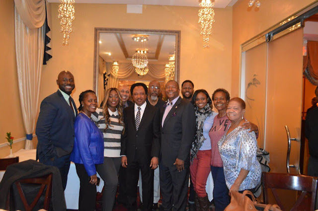  Senator Shehu Sani pays a visit to New York senator