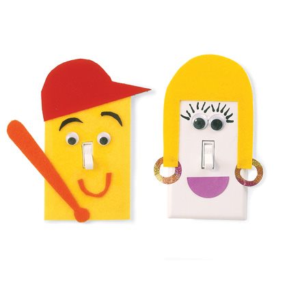 Funny Face Switch Plate
